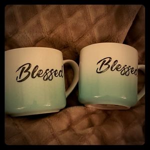 Blessed ombre coffee mugs